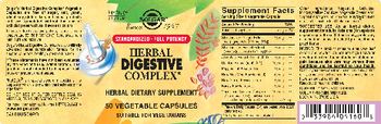 Solgar Herbal Digestive Complex - herbal supplement