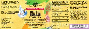 Solgar Herbal Female Complex - herbal supplement