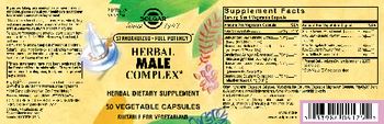 Solgar Herbal Male Complex - herbal supplement