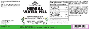 Solgar Herbal Water Pill - supplement