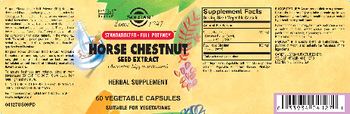 Solgar Horse Chestnut Seed Extract - herbal supplement