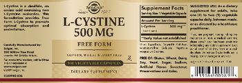 Solgar L-Cystine 500 mg - supplement