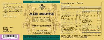 Solgar Male Multiple - supplement