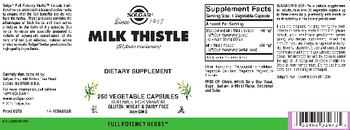 Solgar Milk Thistle - supplement