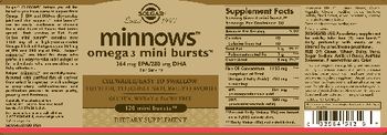Solgar Minnows Omega 3 Mini Bursts Tutti Frutti Sorbert - supplement