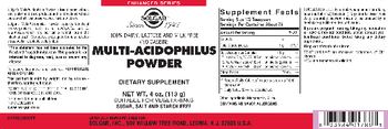 Solgar Multi-Acidophilus Powder - supplement