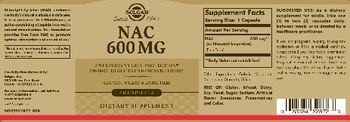 Solgar NAC 600 mg - supplement