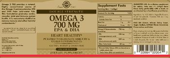 Solgar Omega 3 700 mg - supplement