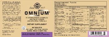 Solgar Omnium - supplement