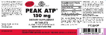Solgar Peak ATP 150 mg - supplement