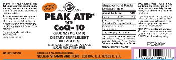 Solgar Peak ATP with CoQ-10 - supplement