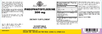 Solgar Phosphatidyl Serine 200 mg - supplement