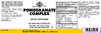 Solgar Pomegranate Complex - supplement