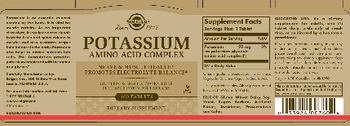 Solgar Potassium Amino Acid Complex - supplement