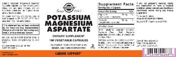 Solgar Potassium Magnesium Aspartate - supplement