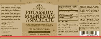 Solgar Potassium Magnesium Aspartate - supplement