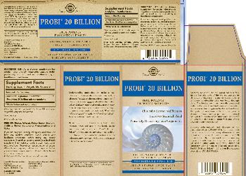 Solgar Probi 20 Billion - supplement
