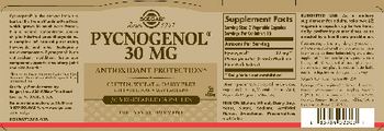 Solgar Pycnogenol 30 mg - 