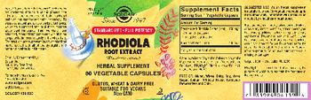 Solgar Rhodiola Root Extract - herbal supplement