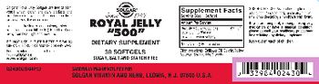 Solgar Royal Jelly ?500? - supplement