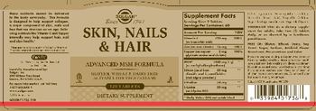 Solgar Skin, Nails & Hair - supplement