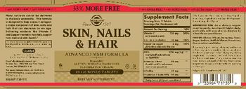 Solgar Skin, Nails & Hair - supplement