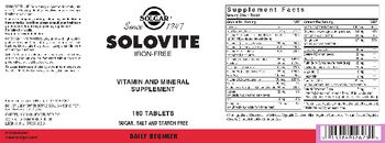Solgar Solovite - vitamin and mineral supplement
