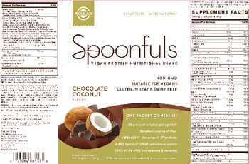 Solgar Spoonfuls Chocolate Coconut Flavor - supplement