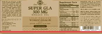 Solgar Super GLA 300 mg - supplement