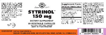 Solgar Sytrinol 150 mg - supplement