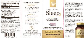 Solgar Triple Action Sleep - supplement
