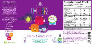 Solgar U-Cubes Children's Multi-Vitamin And Mineral Gummies - supplement