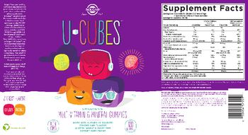 Solgar U-Cubes Children's Multi-Vitamin And Mineral Gummies - supplement
