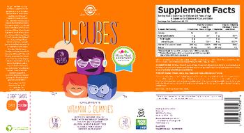 Solgar U-Cubes Children's Vitamin C Gummies - supplement