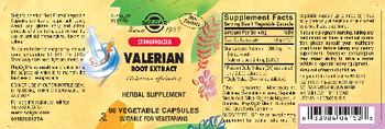 Solgar Valerian - herbal supplement