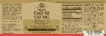 Solgar Vegan CoQ-10 120 mg - supplement