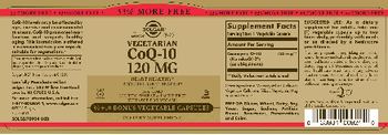 Solgar Vegetarian CoQ-10 120 mg - supplement