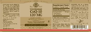 Solgar Vegetarian CoQ-10 120 mg - supplement
