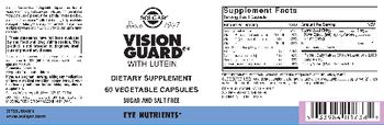 Solgar Vision Guard with Lutein - supplement