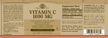 Solgar Vitamin C 1000 mg - supplement