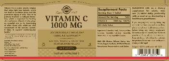 Solgar Vitamin C 1000 mg - supplement