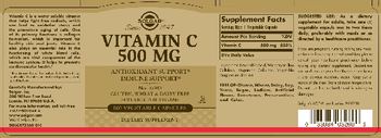 Solgar Vitamin C 500 mg - supplement