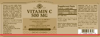 Solgar Vitamin C 500 mg - supplement