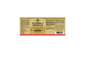 Solgar Vitamin C Crystals - supplement