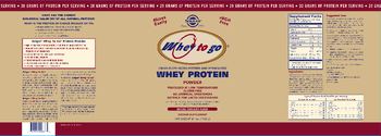 Solgar Whey To Go Natural Chocolate Flavor - supplement