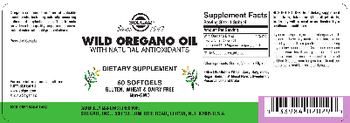 Solgar Wild Oregano Oil With Natural Antioxidants - supplement