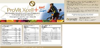 SomaLife International ProVit Xcell+ Omega-3 - supplement