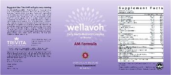 Sonoran Bloom Wellavoh Daily Multi-Nutrient Complex For Women AM Formula - supplement