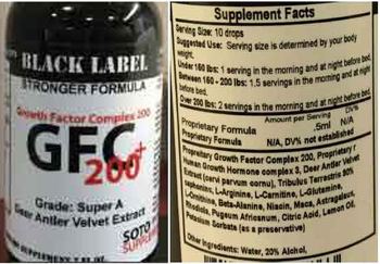 Soto Supplements GFC 200+ - supplement