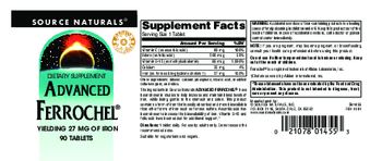 Source Naturals Advanced Ferrochel 27 mg - supplement